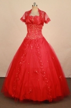 Fashionable Ball Gown Strapless Floor-Length Quinceanera Dresses Style X042411  