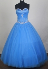 2012 Exquisite Ball Gown Sweetheart Neck Floor-Length Quinceanera Dresses Style JP42602