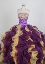 Exclusive Ball Gown Strapless Floor-length Quinceanera Dress LZ42d610