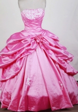 Gorgeous Ball Gown Strapless Floor-length Quinceanera Dress LZ42622