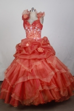 Gorgeous Ball Gown Sweetheart Neck Floor-length Quinceanera Dress LZ42605