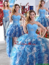 New Style Big Puffy Detachable Quinceanera Dresses with Beading and Ruffles YYPJ005CX004FOR