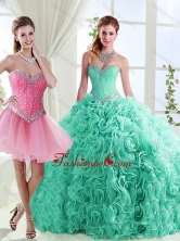 Romantic Rolling Flowers Really Puffy Detachable Sweet 16 Dresses in with BeadingSJQDDT563002AFOR