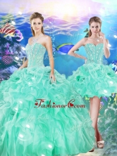 Unique Ball Gown Sweetheart Detachable Quinceanera Dresses for 16 Birthday Party QDDTA78001FOR