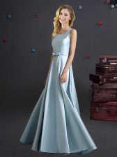 Chic Square Sleeveless Bowknot Zipper Quinceanera Court Dresses