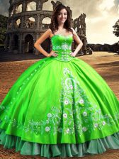  Off The Shoulder Sleeveless Lace Up Ball Gown Prom Dress Satin