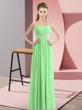  Prom Dress Prom and Party with Beading Sweetheart Sleeveless Zipper