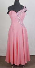 2012 Exquisite Empire One Shoulder Neck Floor-Length Prom Dresses Style WlX426104