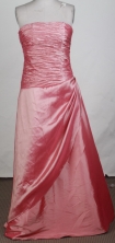 2012 Discount Empire Strapless Floor-Length Prom Dresses Style WlX426117
