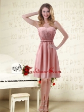 Sassy Sweetheart Ruched Prom Dresses in Chiffon with Waistband BMT004CFOR