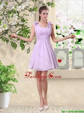 Suitable A Line Straps Prom Dresses with Hand Made Flowers BMT048DFOR