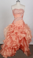 2012 Lovely A-line Strapless Floor-Length Prom Dresses Style WlX426114