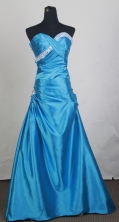 2012 Popular A-line Sweetheart Neck Floor-Length Prom Dresses Style WlX42691