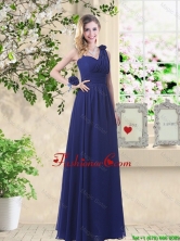 Classical Hand Made Flowers Prom Dresses with Asymmetrical  BMT059BFOR