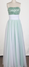 Elegant Empire Strapless Chiffion Floor-length Prom Dress LHJ42835