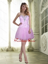 Fashionable Beading and Ruffles A Line Sweetheart Prom Dresses for 2015 SJQDDT5003FOR