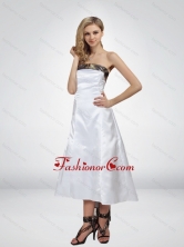 Fashionable High Low Strapless Camo Prom Dresses in White CMPD051FOR