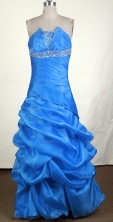Modest Empire Strapless Floor-length Prom Dress LHJ42839