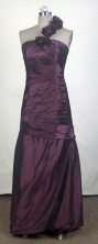 Popular Column One Shoulder Floor-length Prom Dress LHJ42855