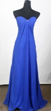 Popular Empire Sweetheart Floor-length Royal Blue Prom Dress LHJ42824