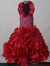 2012 Beautiful Ball Gown Sweetheart Floor-length Flower Girl Dress Style RFGDC021