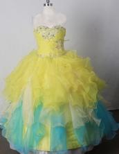 2012 Brand new Ball Gown Sweetheart Floor-length Flower Girl Dress Style RFGDC041