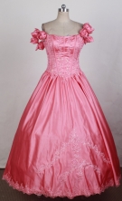 2012 Exquisite Ball Gown Off The Shoulder Floor-length Flower Girl Dress Style RFGDC090