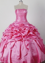 2012 Luxurious Ball Gown Strapless Floor-length Flower Girl Dress Style RFGDC025