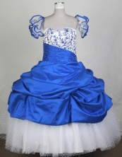2012 Pretty Ball Gown Strapless Floor-length Flower Girl Dress  Style RFGDC0108 