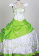 2012 Sweet Ball Gown Square Floor-length Flower Girl Dress  Style RFGDC0111 