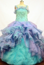 Gorgeous Ball gown Strap Floor-length Litter Girl Dress Style FA-W-285