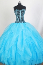 Perfect Ball Gown Sweetheart Floor-length Quinceanera Dress ZQ12426077 