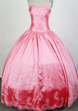Pretty Ball Gown Sweetheart Floor-length Quinceanera Dress ZQ12426068