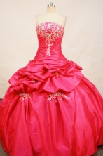 Perfect Ball gown Strapless Floor-Length Quinceanera Dresses Style FA-Y-149