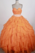 Exquisite Ball Gown Sweetheart Floor-length Quinceanera Dress ZQ12426053