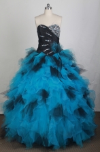 Exquisite Ball gown Sweetheart Floor-length Quinceanera Dresses Style FA-W-r48
