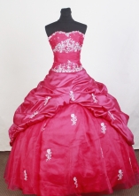 Perfect Ball Gown Sweetheart Floor-length Quinceanera Dress ZQ12426035