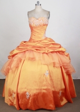 Popular Ball Gown Sweetheart Floor-length Quinceanera Dress LHJ42701