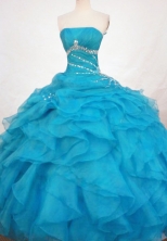 Cute Ball Gown Strapless Floor-length Quinceanera Dresses Style FA-W-310