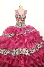 Romantic Ball Gown Strap Floor-length Quinceanera Dresses Style FA-W-352