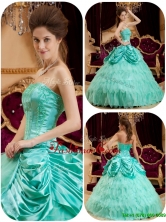 Perfect Pick Ups and Ruffles Quinceanera Gowns QDZY005CFOR