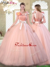 Beautiful Asymmetrical Quinceanera Dresses with Bowknot YCQD072FOR