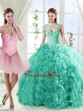 Elegant Beaded and Applique Detachable Quinceanera Gowns in Rolling FlowerSJQDDT560002AFOR
