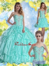 Beautiful Quinceanera Dresses with Beading and Appliques for 2015 Summer SJQDDT54001FOR