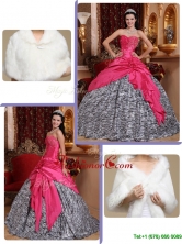 Recommended 2016 Simple Hot Pink Ball Gown Sweetheart Quinceanera Dresses   QDZY367AFOR