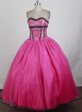 2012 Pretty Ball Gown Sweetheart Neck Floor-Length Quinceanera Dresses Style JP42650