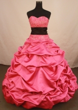 Exclusive Ball Gown Sweetheart Floor-length Quinceanera dress Style X042412