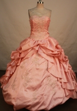Exclusive Ball Gown Sweetheart Floor-length Quinceanera dress Style X042424