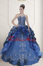 2015 Luxurious Embroidery and Beading Dresses for Quinceanera XFNAOA62TZFXFOR