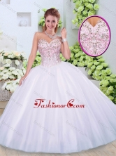 Luxurious Sweetheart Beading Quinceanera Dresses in White SJQDDT244002-1FOR